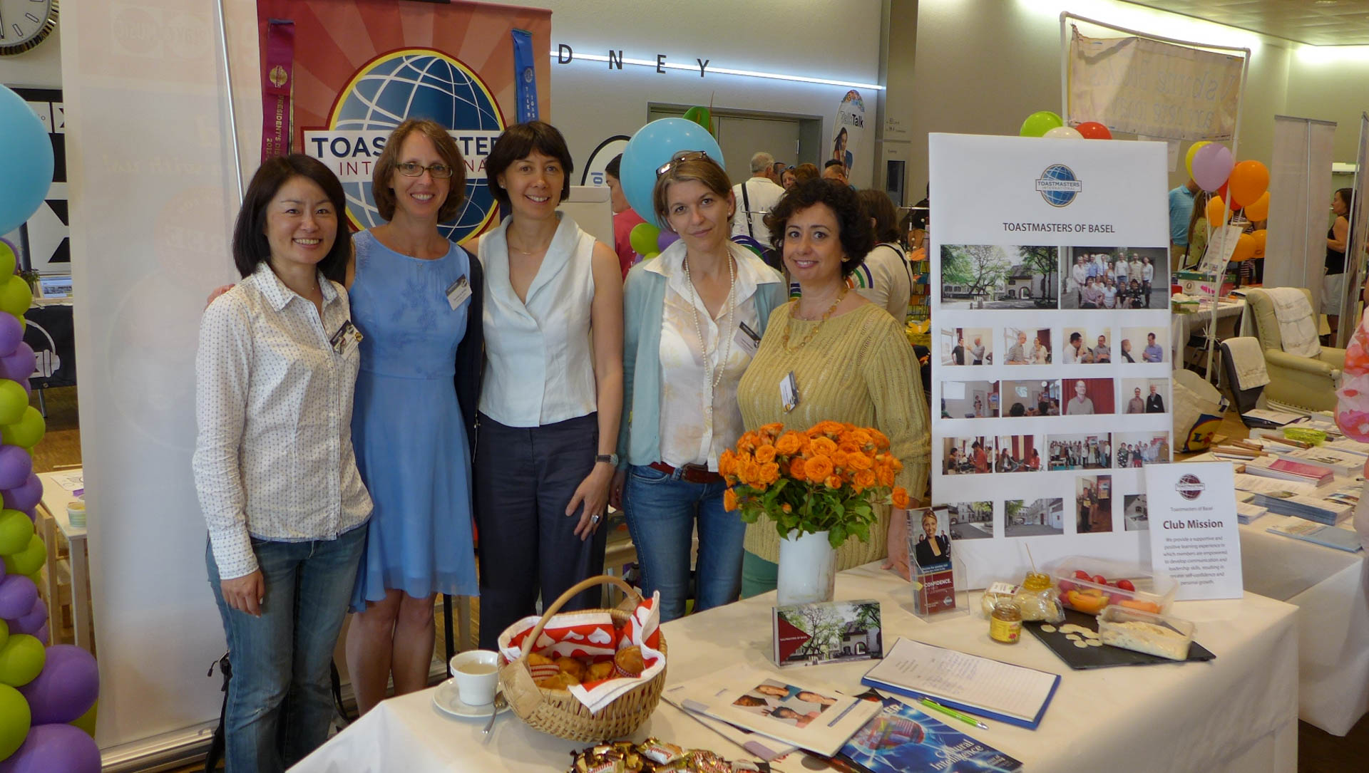 Toastmasters of Basel at the Expat Expo 2015