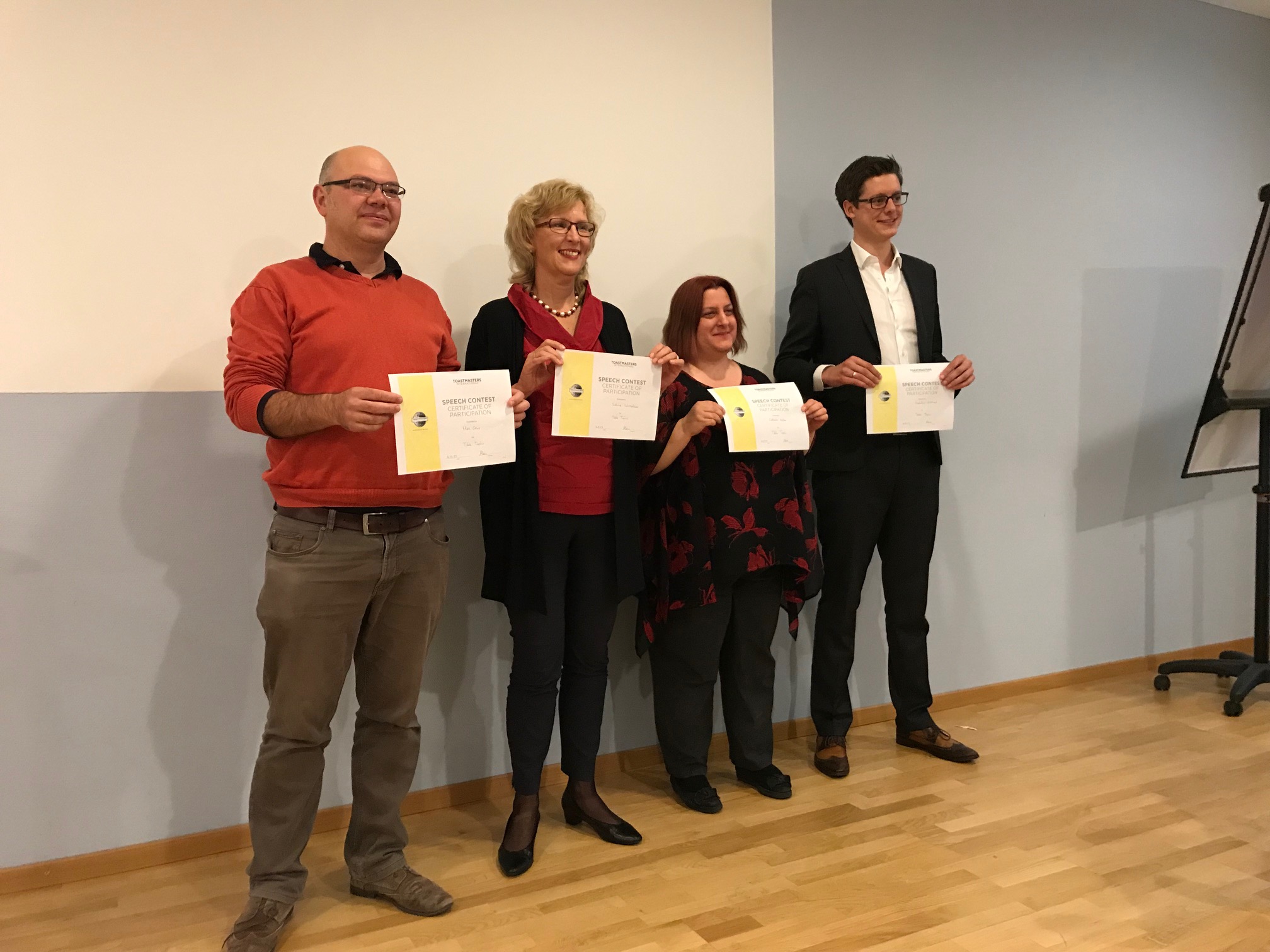 Winners at division contest in Bern 2017